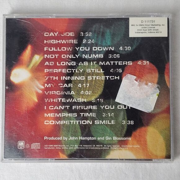 Gin Blossoms - Congratulations, I'm Sorry [CD] - Picture 5 of 5